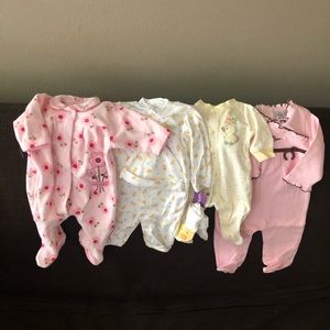 Baby girl 4 new sleepers